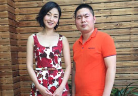 广州恒行5与明星合影