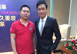 广州恒行5与明星合影